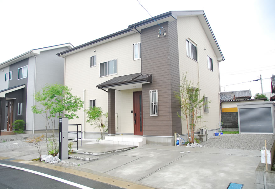 掛川市の造園・外構　そよ風ガーデン　施工事例02