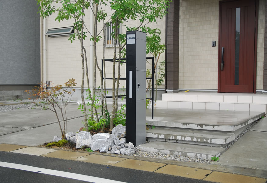 掛川市の造園・外構　そよ風ガーデン　施工事例02